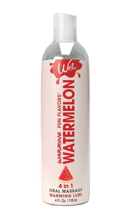 Лубрикант оральний Wet Warming Watermelon 118 мл на водній основі з розігрівом зі смаком кавуна - Зображення 3
