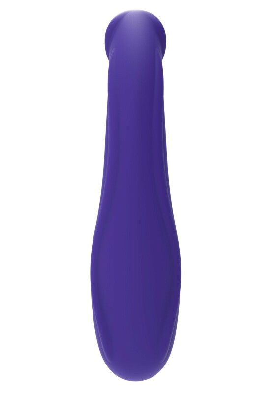Страпон Безремневий ToyJoy Bend Over Boyfriend, силіконовий, фіолетовий, 23 х 4.5 см - Зображення 3