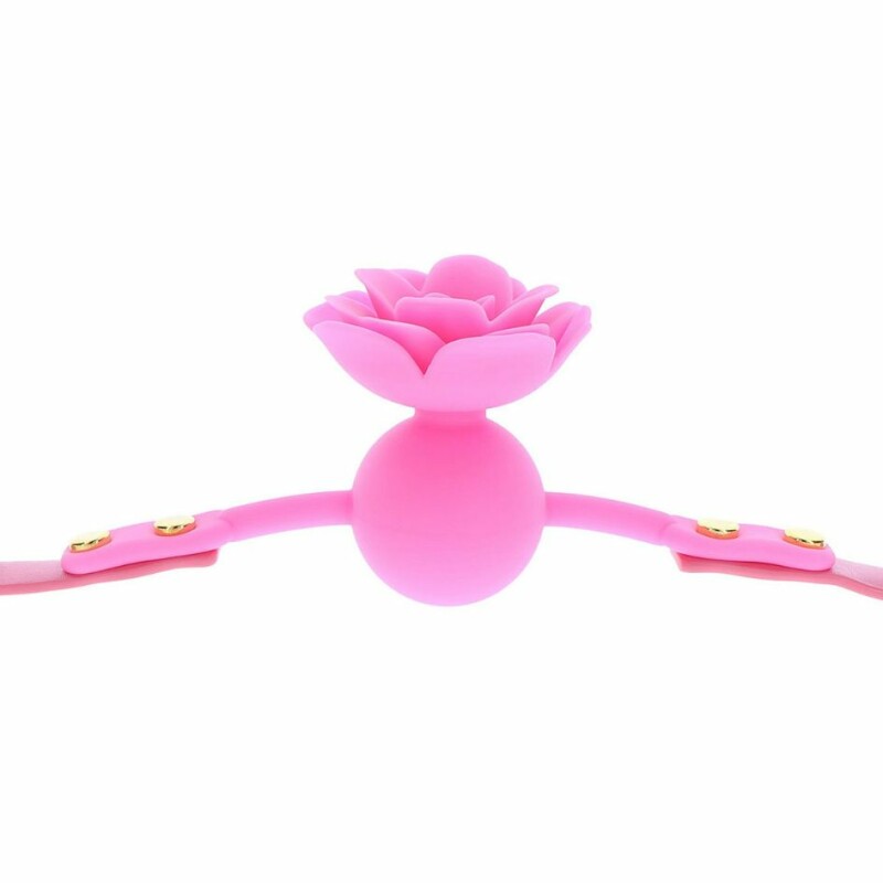 Кляп троянда Taboom Malibu Rose Ball Gag рожевий - Зображення 3