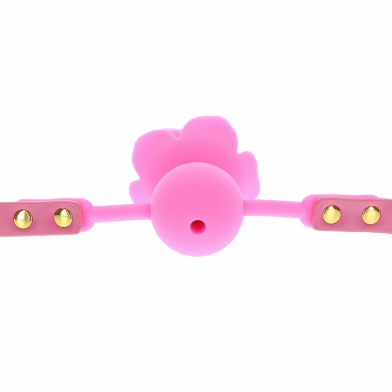Кляп троянда Taboom Malibu Rose Ball Gag рожевий - Зображення 4