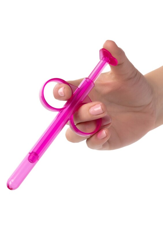 Набір шприців для нанесення лубриканта Lube Tube California Exotics, рожеві, 2 шт - Изображение 3
