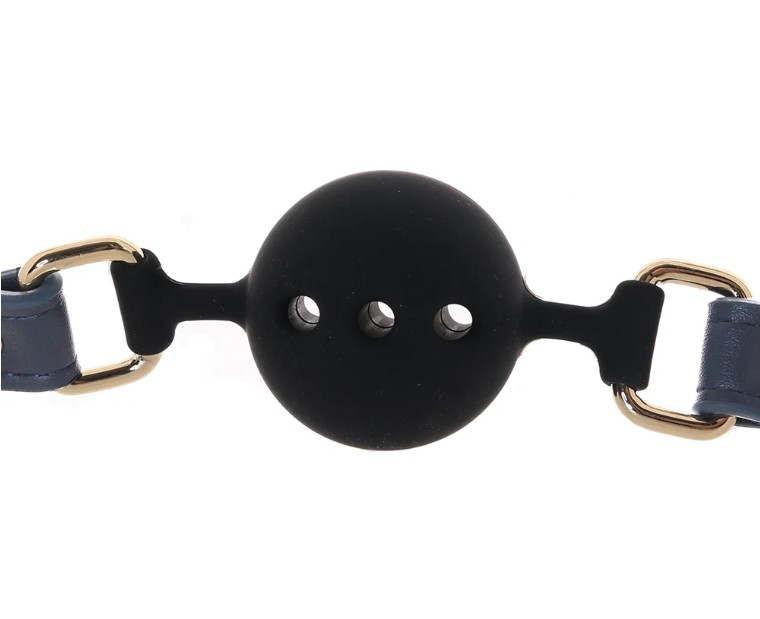 Кляп силіконовий NS Novelties Bondage Couture Ball, 4.3 см - Изображение 3