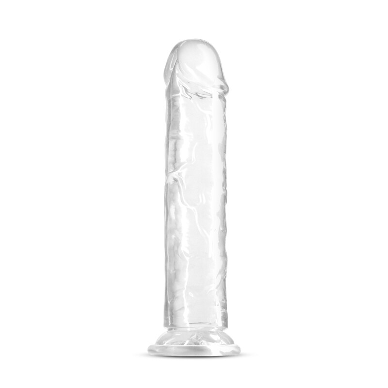 Фалоімітатор реалістичний з присоскою Fantasia NS Novelties, прозорий, 21 х 6 см