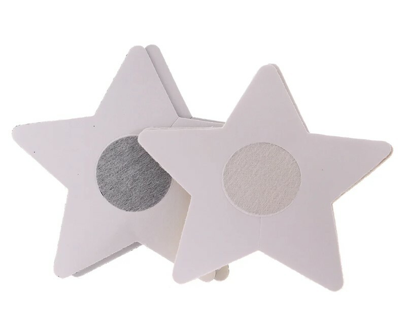 Пестиси у формі зірки Pretty Pasties Stars, чорні та золоті, O/S - Изображение 4