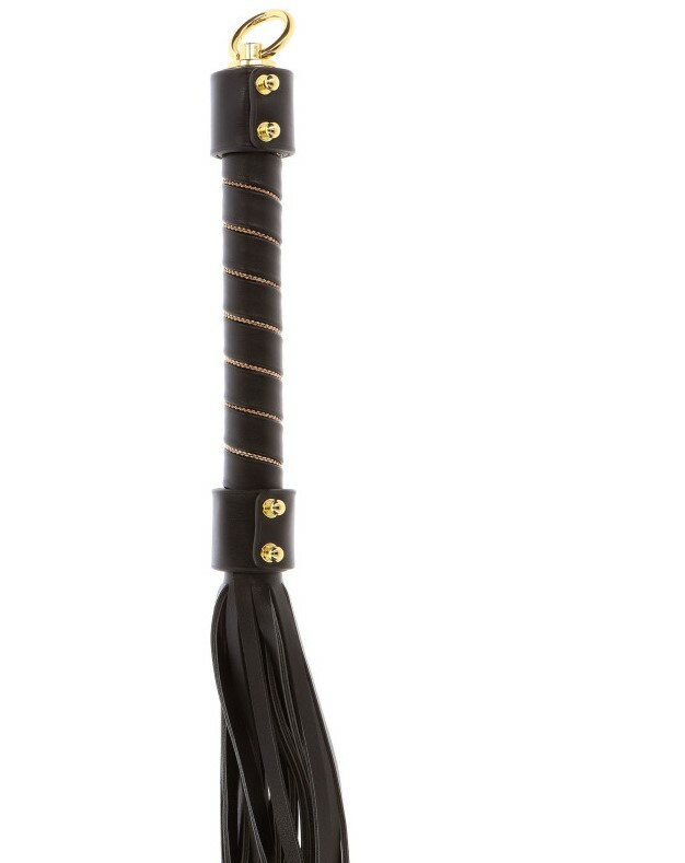 Флогер TABOOM Studded Whip, чорний, 54 см - Зображення 3