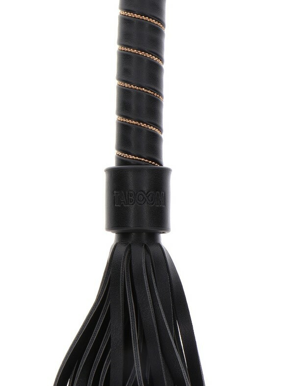 Флогер TABOOM Studded Whip, чорний, 54 см - Зображення 5