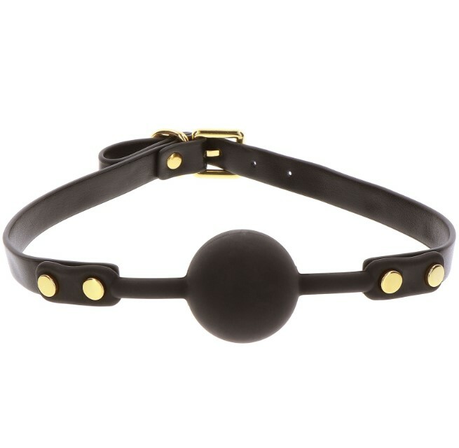 Кляп Taboom Vogue Ball Gag, чорний, 4.1 см - Изображение 3