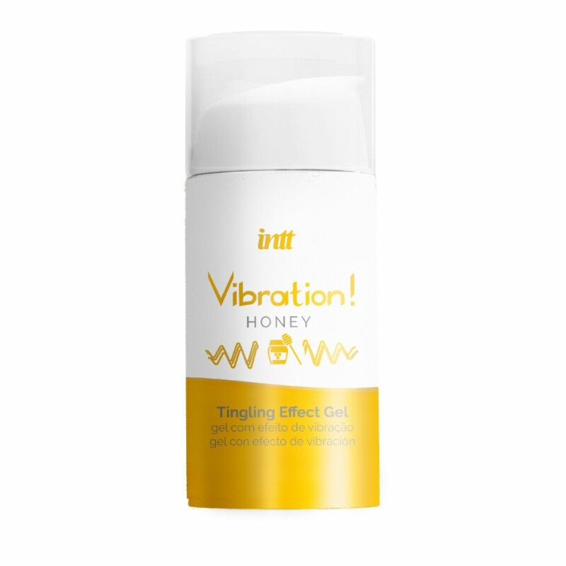 Рідкий вібратор New Intt Vibration Honey зі смаком меду, 15 мл - Изображение 3