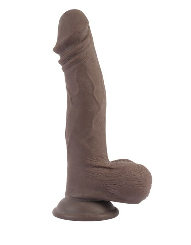 Фалоімітатор з присоскою Chisa Wild Penetrator, коричневий, 21.5 х 4.1 см - Зображення 1