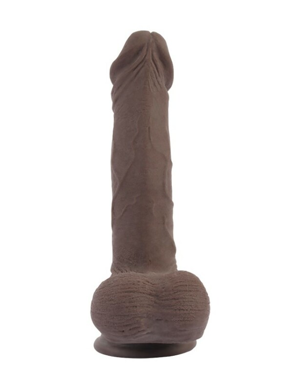 Фалоімітатор з присоскою Chisa Wild Penetrator, коричневий, 21.5 х 4.1 см - Зображення 3