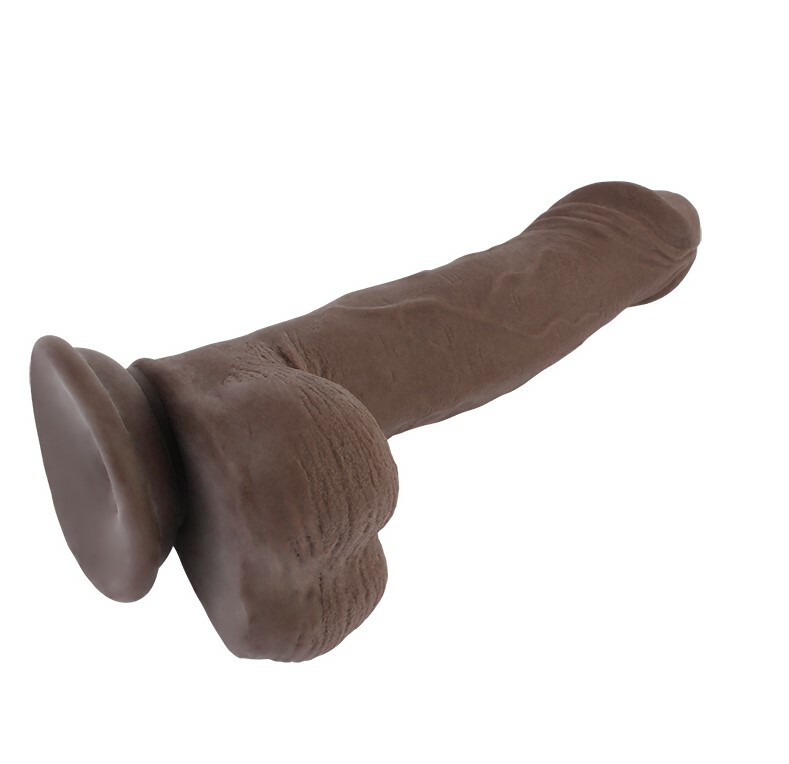 Фалоімітатор з присоскою Chisa Wild Penetrator, коричневий, 21.5 х 4.1 см - Зображення 2