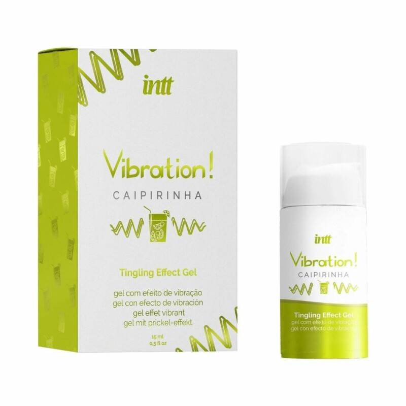 Рідкий вібратор New Intt Vibration Caipirinha зі смаком коктейлю, 15 мл