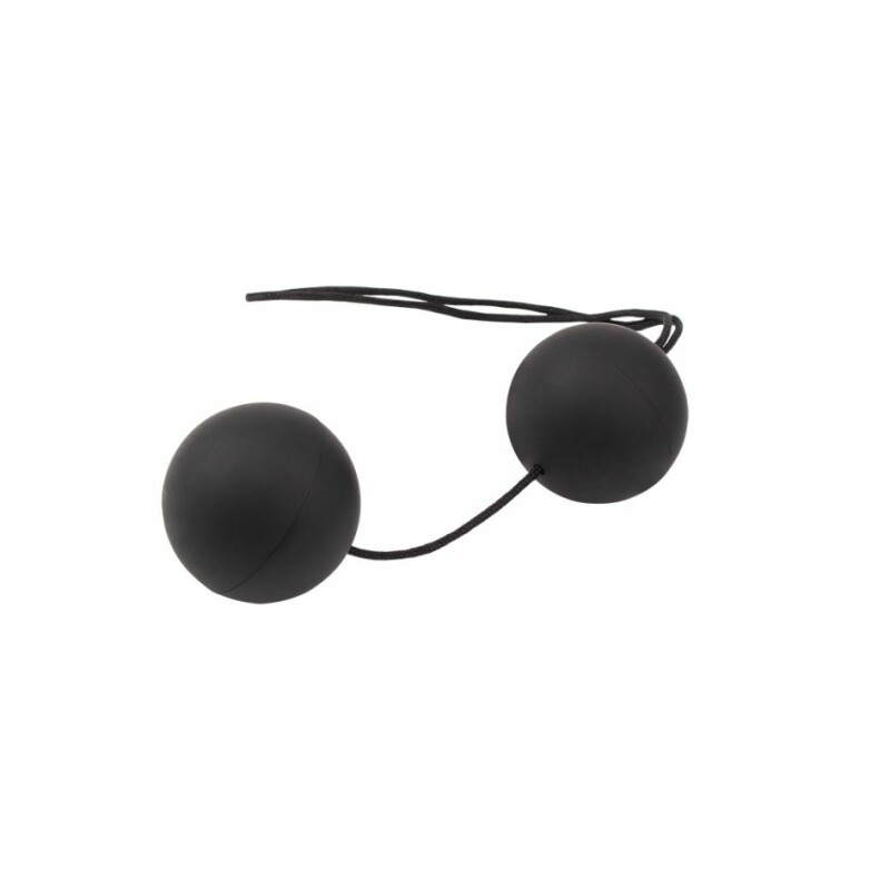 Вагінальні кульки Chisa Hi-Basic Love Balls на м'якому зчепленні чорні, 24 х 3.3 см - Изображение 2