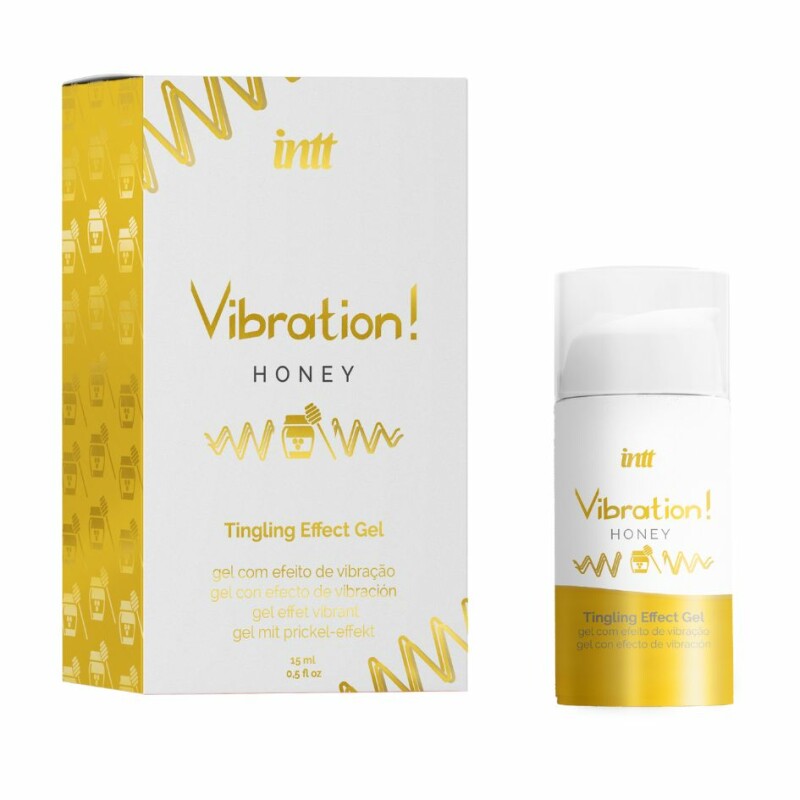 Рідкий вібратор New Intt Vibration Honey зі смаком меду, 15 мл - Изображение 2