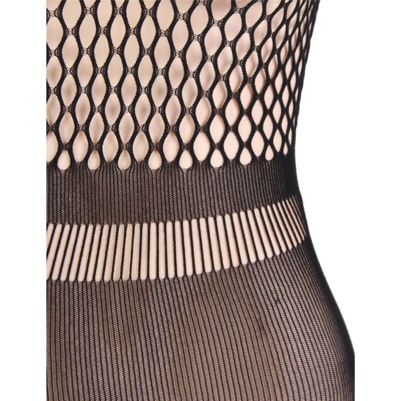 Сукня в сітку Star Night Mesh Mini Chemise Dress в сіточку, чорна, XS-M - Зображення 3