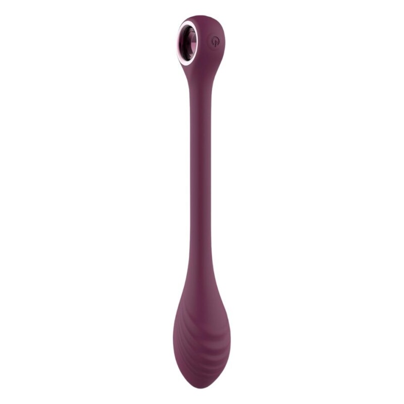 Віброяйце регульоване Dream Toys Glam для точки G, фіолетове, 22 х 3.4 см - Зображення 2