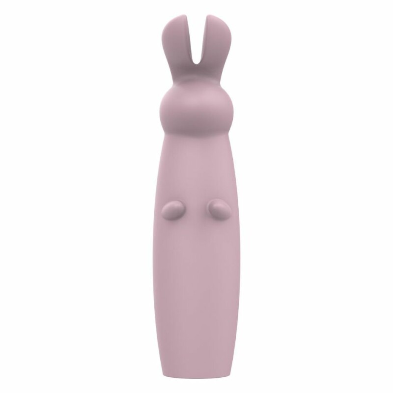 Міні-вібратор у вигляді кролика Dream Toys Nude Hazel Rabbit Massager рожевий, 14.3 см х 3.5 см - Зображення 1