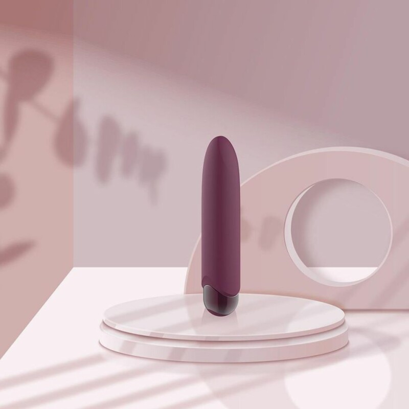 Міні-вібратор Dream Toys Glam фіолетовий, 10.5 х 2.1 см - Зображення 9