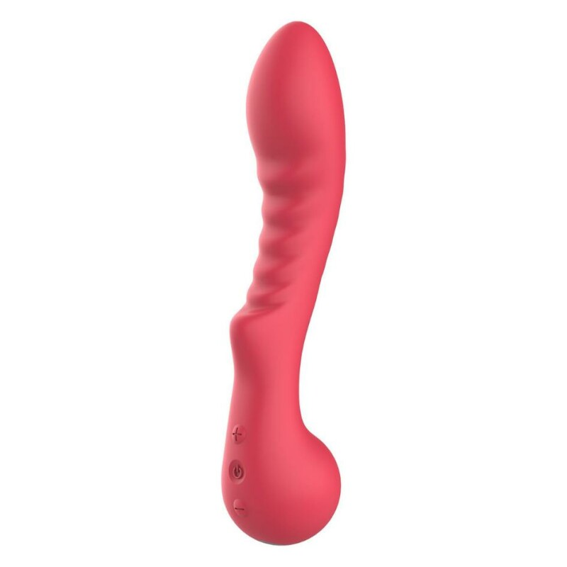 Вібратор рельєфний для точки G Dream Toys Amour Aimee червоний, 22 х 4.1 см - Изображение 3