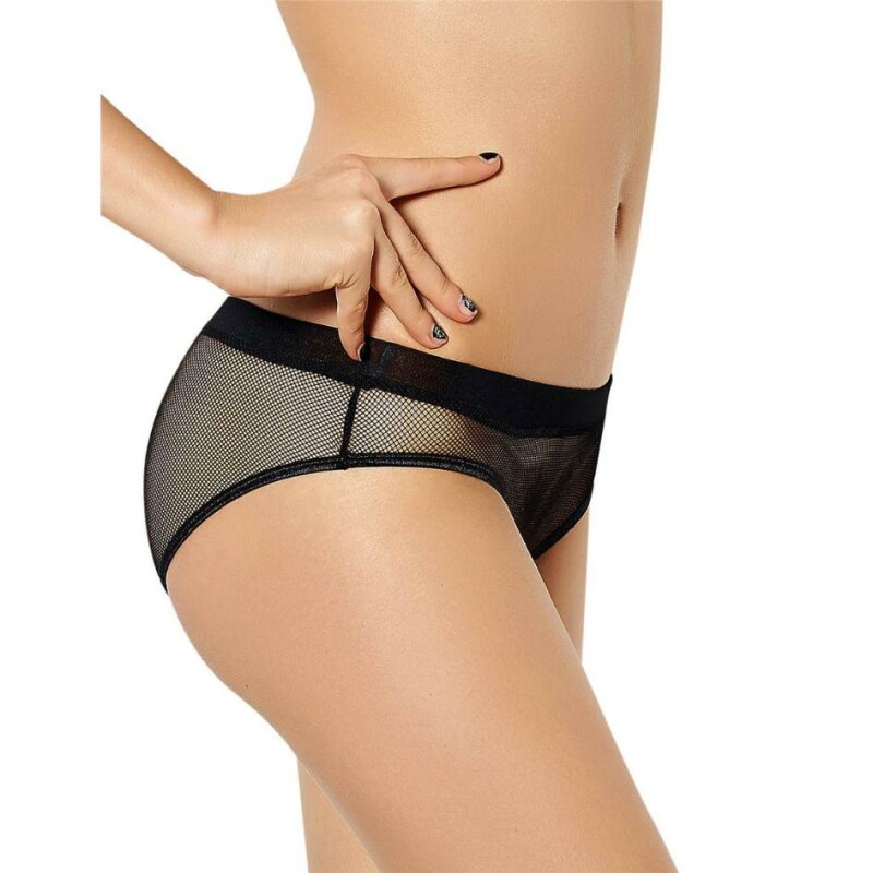Трусики з вирізом ззаду Star Night Open Hipster Panty чорні, XS-S - Зображення 2