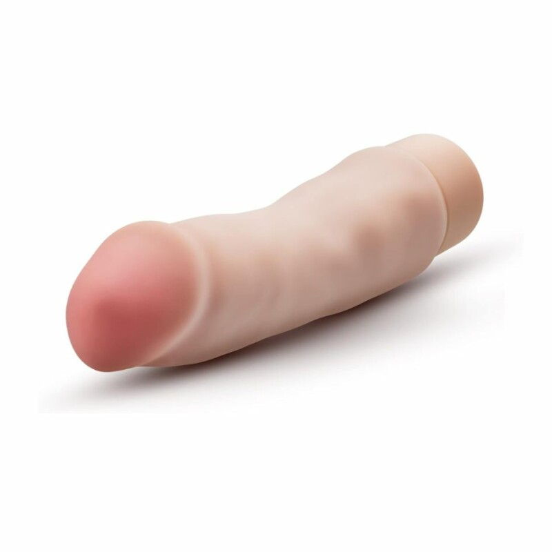 Вібратор реалістичний Blush Dr. Skin бежевий, 19.1 x 3.8 см - Зображення 2
