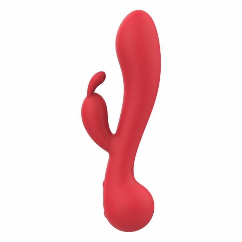 Вібратор кролик Dream Toys Amour Camille червоний, 22 х 4.1 см - Зображення 2