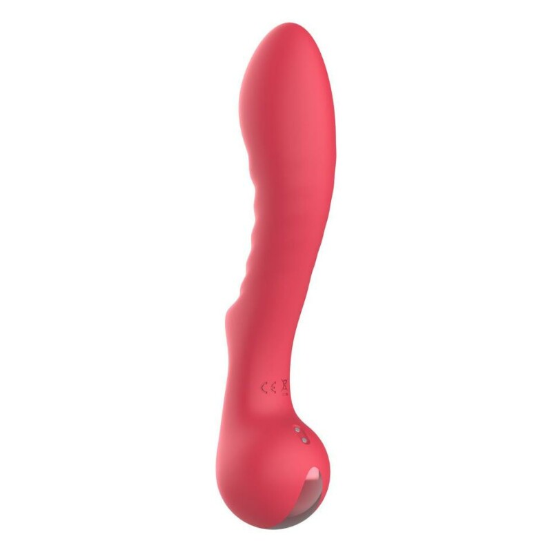 Вібратор рельєфний для точки G Dream Toys Amour Aimee червоний, 22 х 4.1 см - Изображение 2