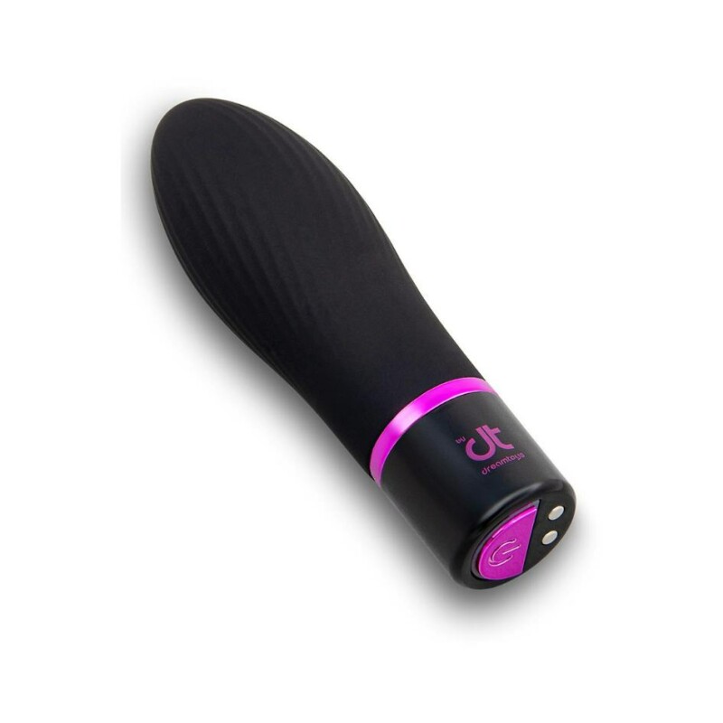 Набір з міні-вібратором для прелюдії Sex Room Vibe Kit 5 предметів і мішечок для зберігання, чорного кольору, 10 х 3 см - Зображення 6