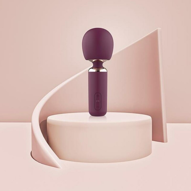 Вібратор мікрофон Dream Toys Glam Bold Travel Wand фіолетовий, 18 см х 6.6 см - Изображение 7