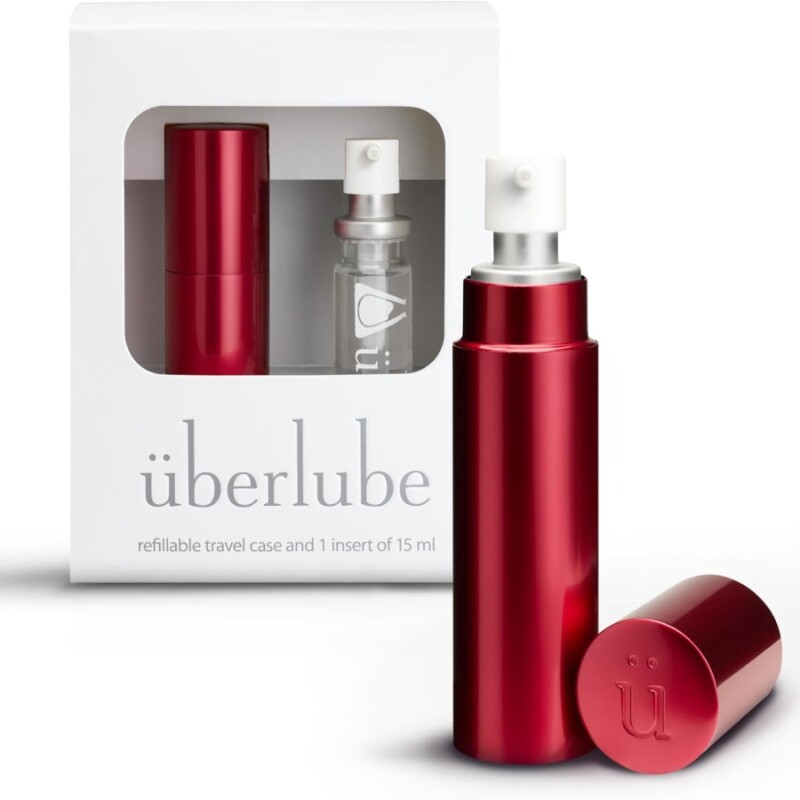 Лубрикант на силіконовій основі Uberlube у білому червоному, 15 мл