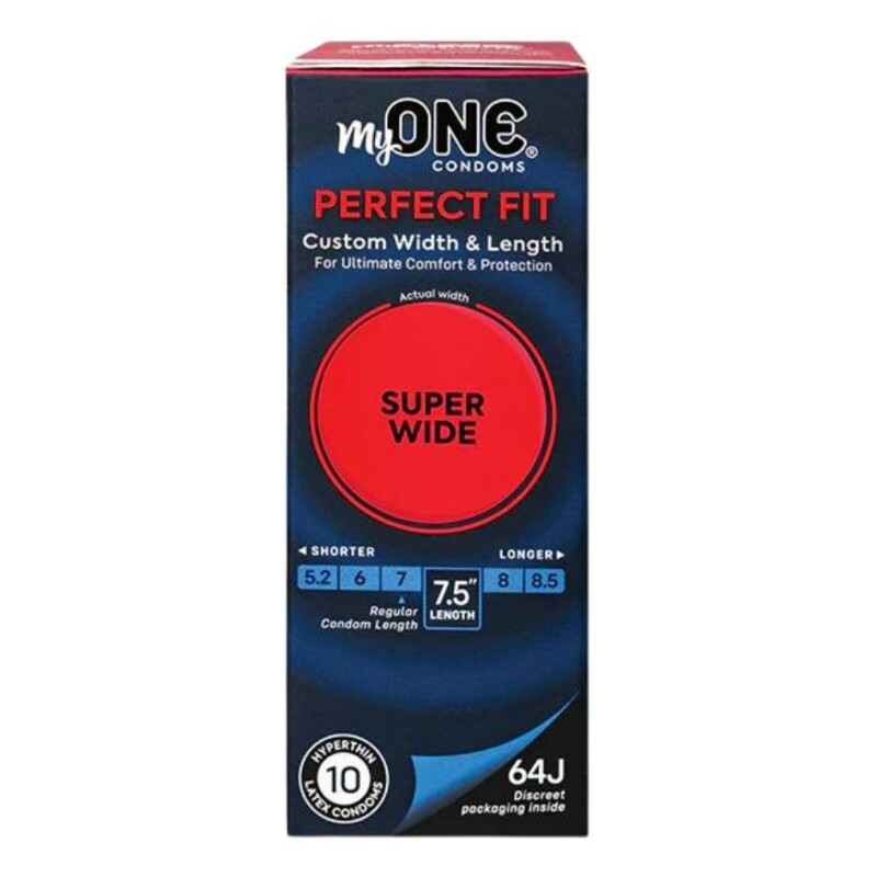 Презервативи великі MyONE Super Wide 64J, 10 шт