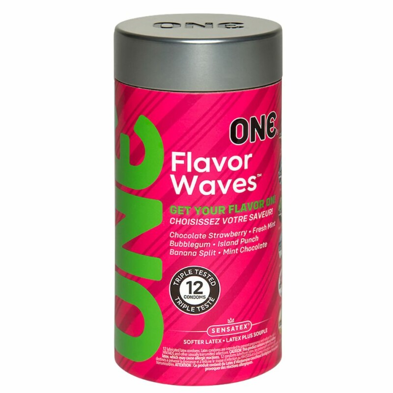 Набір презервативів ONE Flavor Waves зі смаками, 12 шт