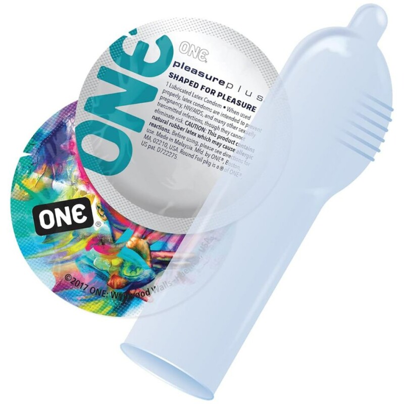 Набір презервативів ONE Pleasure Plus, 12 шт - Изображение 1