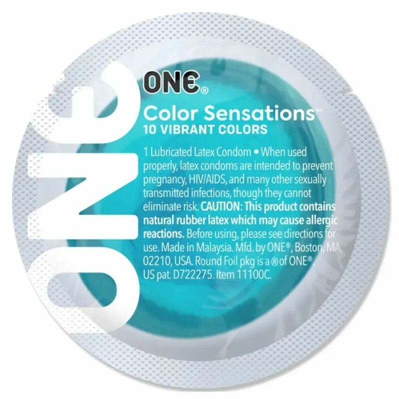 Презервативи латексні One Color Sensations різнокольорові, 100 шт - Зображення 2
