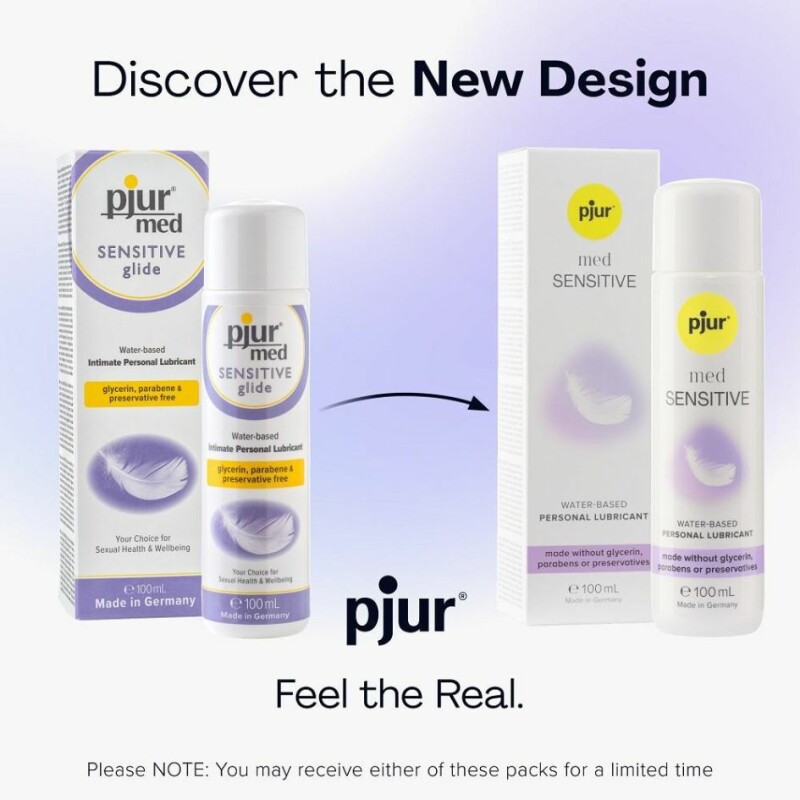 Лубрикант для дуже чутливих геніталій Pjur Med Sensitive Glide Лубрикант на водній основі, 100 мл - Изображение 1