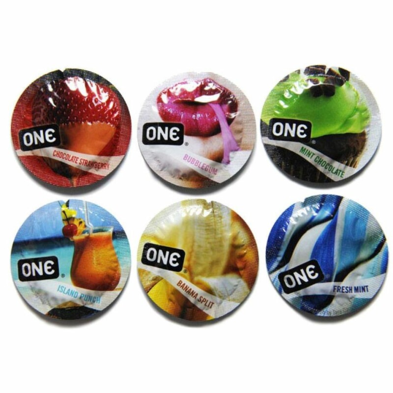Набір презервативів ONE Flavor Waves зі смаками, 12 шт - Зображення 2