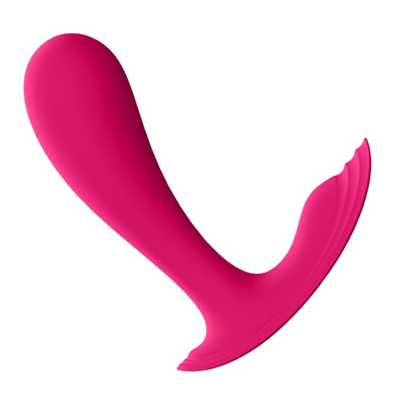 Вібратор для точки G Satisfyer Top Secret з додатком, рожевий, 11 х 3 см - Зображення 3