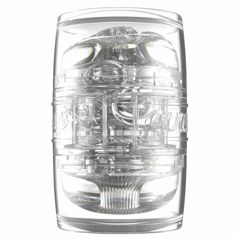 Мастурабтор вагіна та анус Fleshlight Quickshot Autumn Falls кібершкіра, прозорий, 11.2 х 6.5 см - Зображення 2