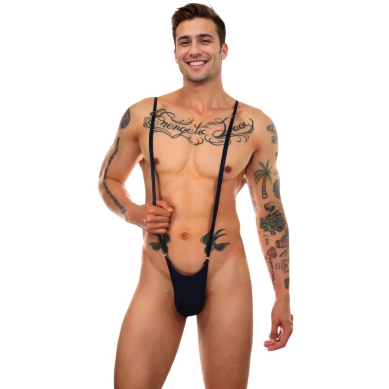 Труси на бретелях Star Night чорні, one size