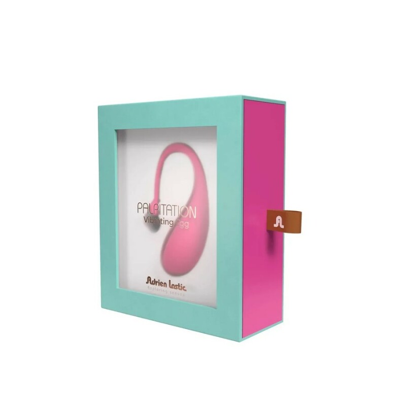 Смарт віброяйце Adrien Lastic Palpitation рожеве, 18 х 4.5 см - Зображення 1