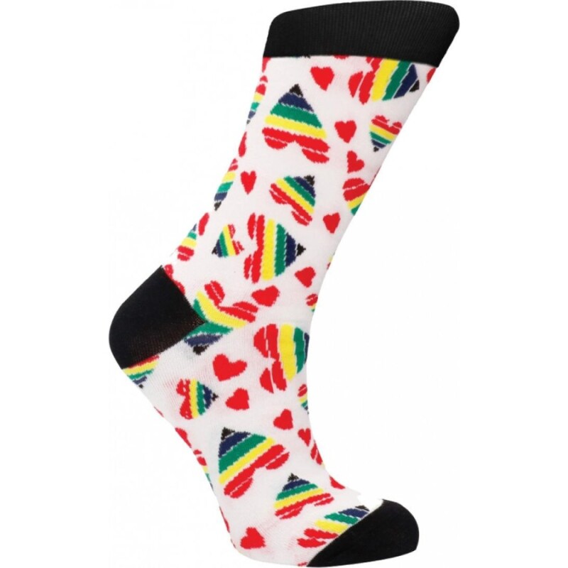 Шкарпетки Shots Sexy Socks Happy Hearts, різнокольорові, 36-41 - Изображение 3
