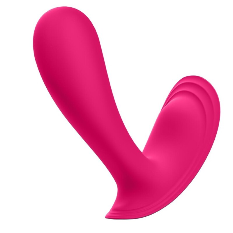Вібратор для точки G Satisfyer Top Secret з додатком, рожевий, 11 х 3 см - Зображення 4