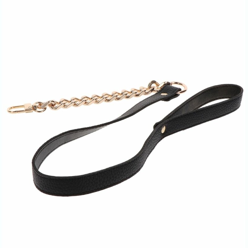 Нашийник ланцюг із повідцем Taboom Dona Statement Collar and leash, золотий, 49 см х 75 см - Изображение 6
