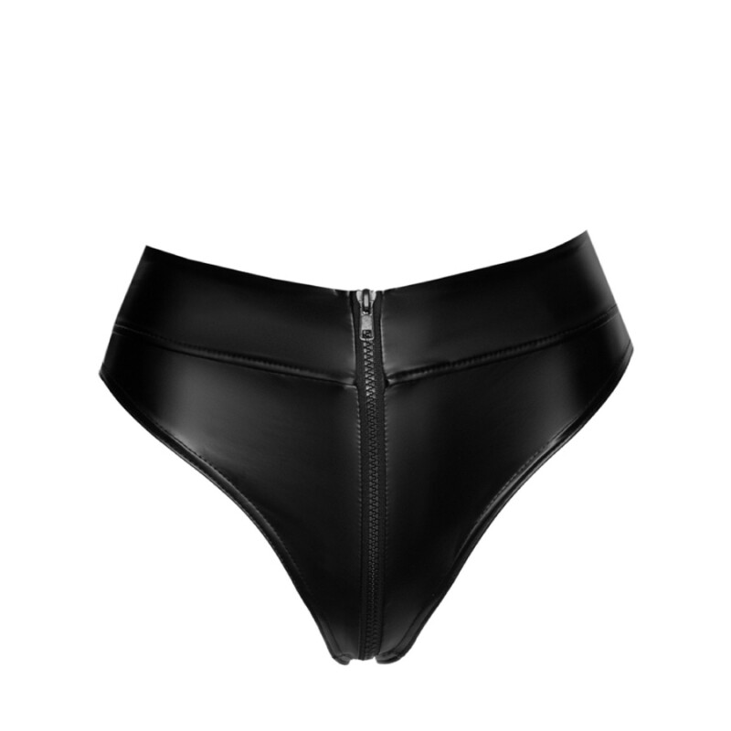 Трусики з блискавкою Noir Handmade чорні, XXXL - Зображення 4