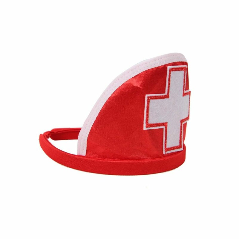 Костюм медсестри боді з підв'язками Star Night Sexy Nurse Costume з обідком, білий, XS-S - Зображення 2