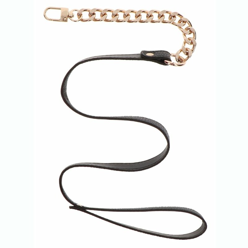 Нашийник ланцюг із повідцем Taboom Dona Statement Collar and leash, золотий, 49 см х 75 см - Изображение 4