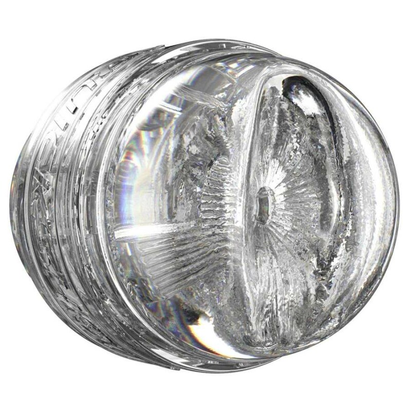 Мастурабтор вагіна та анус Fleshlight Quickshot Autumn Falls кібершкіра, прозорий, 11.2 х 6.5 см - Зображення 7