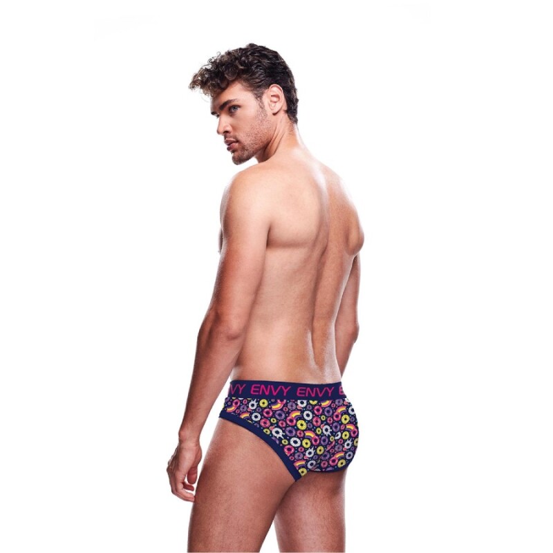 Труси чоловічі Envy Menswear з візерунком, різнокольорові, S-M - Изображение 1