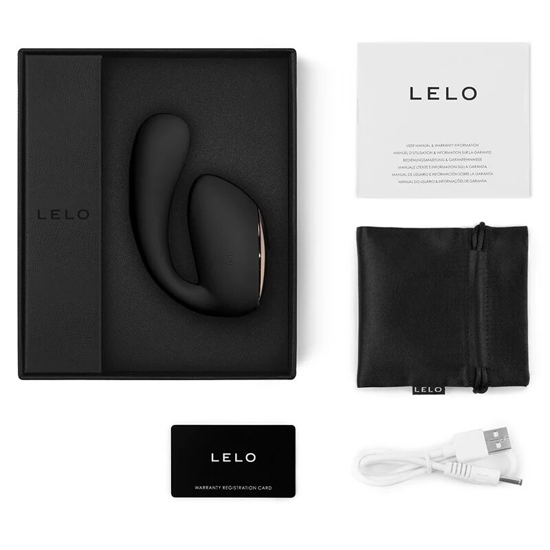Вібратор для клітора та точки G LELO Ida Wave, з керуванням з додатка, чорний, 9.3 х 5.6 см - Зображення 6