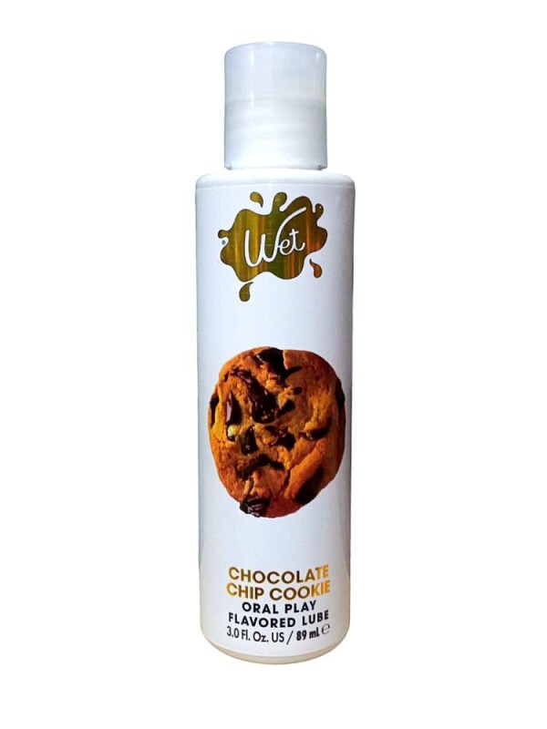 Лубрикант оральний Wet Chocolate Cookie 89 мл, зі смаком печива з шоколадом, на водній основі